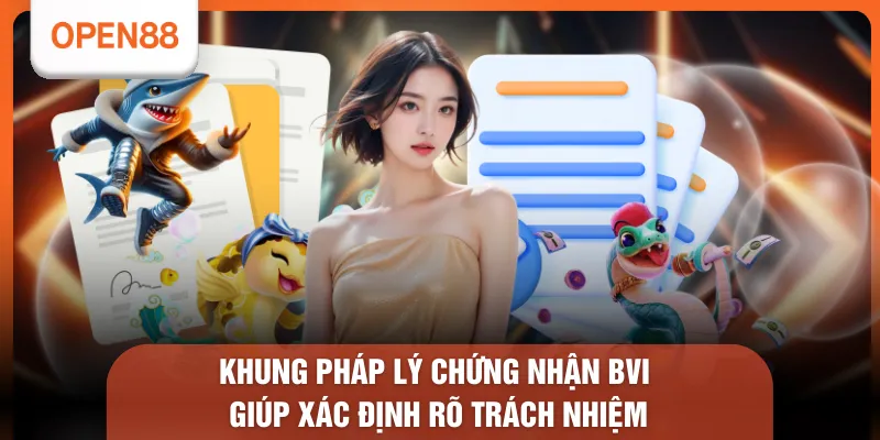 Chứng Nhận BVI OPEN88 - 4 Khía Cạnh Pháp Lý Tạo Dựng Uy Tín 1 Khung pháp lý chứng nhận BVI giúp xác định rõ trách nhiệm